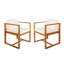 Ensemble de 2 chaises d'extérieur ou d'intérieur Simpliste Modern