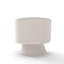 Fauteuil demi-tonneau pivotant en velours Murrow-1657574646
