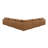 Tanner Top Grain Leather Sectional Sofa with Supportive Backrest