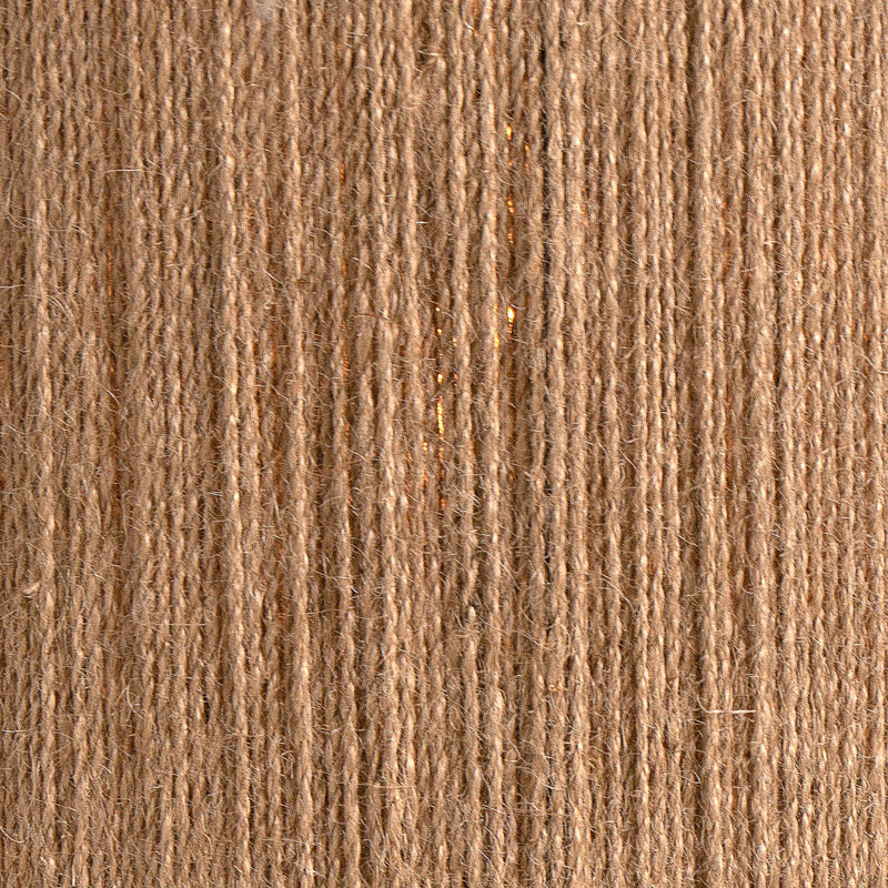 23 cm H Drum Bamboo Lamp Shade ( Clip On ) in Brown