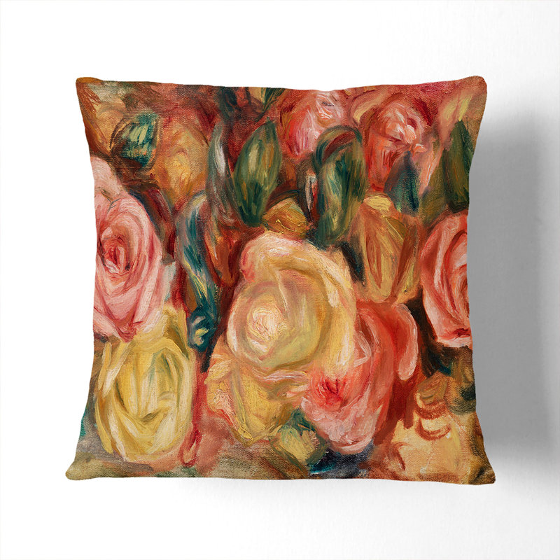 Square Cushion, 40cm H x 40cm W x 15cm D, Stone
