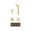 Wall Mounted Basin Mixer Tap Brass-652922848