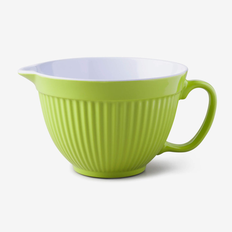Melamine Mixing Bowl Jug 20cm, Lime