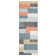 Geometric Machine Washable Area Rug with Rubber Backing for Living Room Plaid Non-Slip Rug Modern Indoor Carpet Non-Shedding Rug for Bedroom Dining Room Hallway Kitchen Office Playroom Nursery