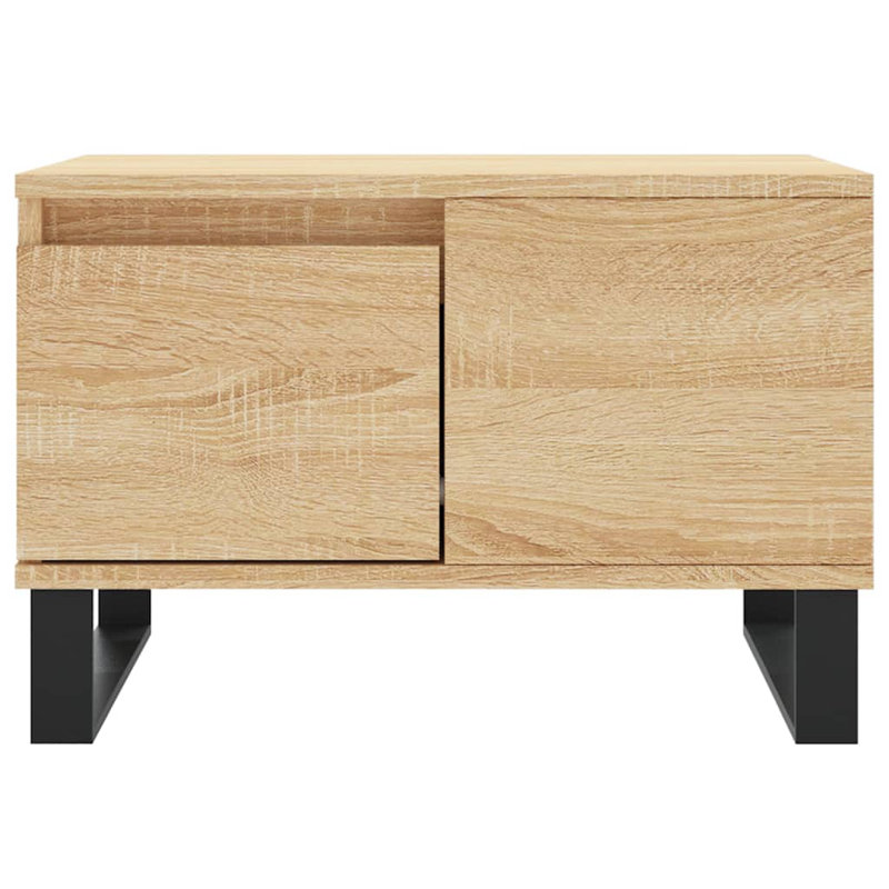 Ayluardo Sled Coffee Table with Storage, Sonoma Oak