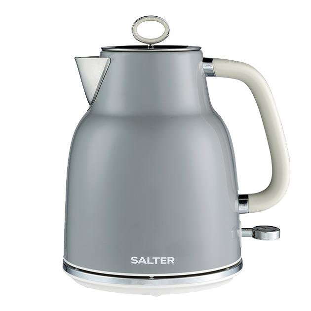 Salter 1.7L Electric Tea Kettle, Grey