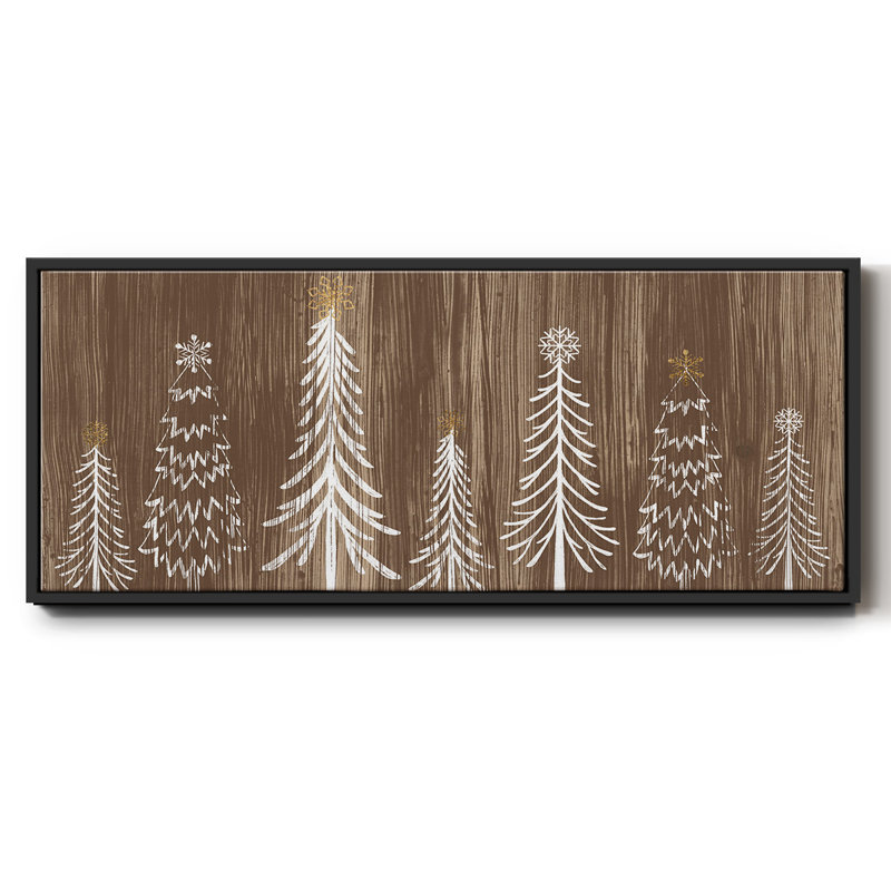 Collection Barnwood Wonderland, toile encadrée, H 24 po x l 60 po