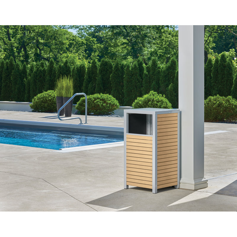 Travira Modular Valet Base Receptacle, Tekwood Natural