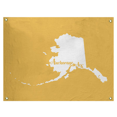 Tapisserie murale alaska ancrage