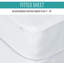 Housse de protection pour matelas pleine luxe imperméable - Housse ajustée silencieuse, respirante, hypoallergénique et sans phtalate-601895113