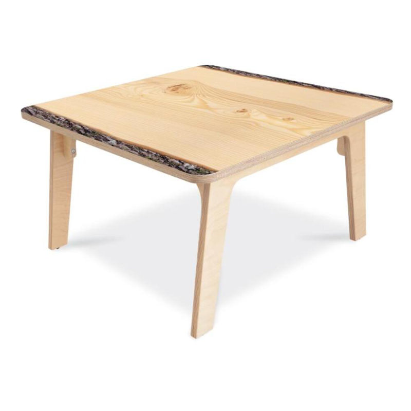 Table d'activités Live Edge, H 20 po x L 35 po x l 35 po