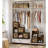Cube Storage Organizer With Storage Boxes, Set Of 9-Cube Organizer, 9 Collapsible Non-Woven Fabric Bins, Customizable, Space-Saving, Bedroom-113669175