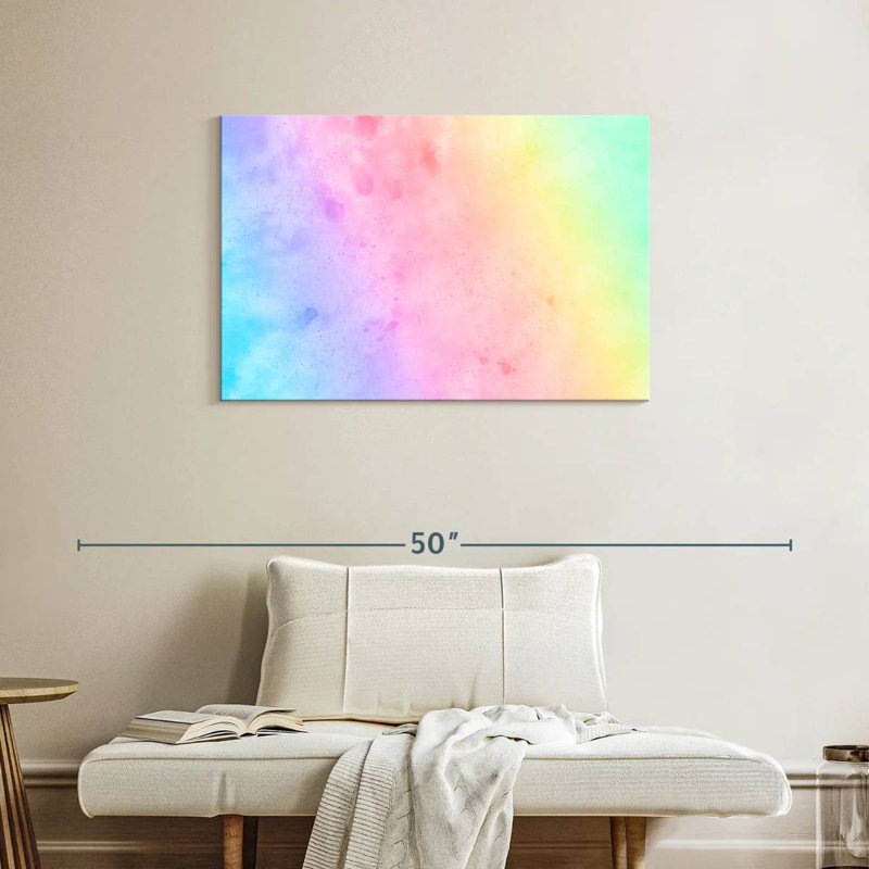 Avery pastel arc-en-ciel