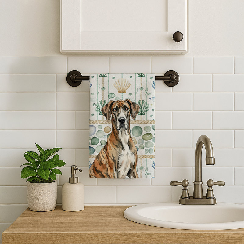 Serviette de cuisine Brindle Great Dane, Grand danois bringé
