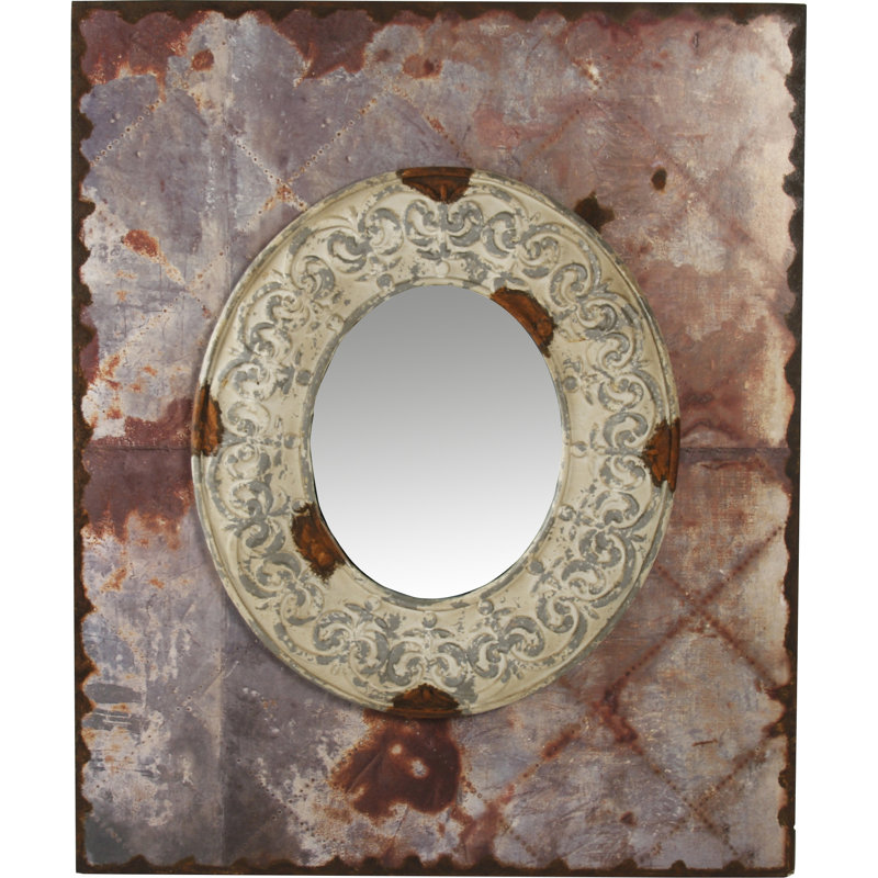 Georgina Flat Beveled Wall Mirror