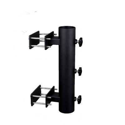 Support de parasol robuste, adapté aux perches de parasol d'un diamètre de 1,3 à 2,0 pouces, noir.