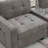 Chenille U Shaped Couch Set-1847087934