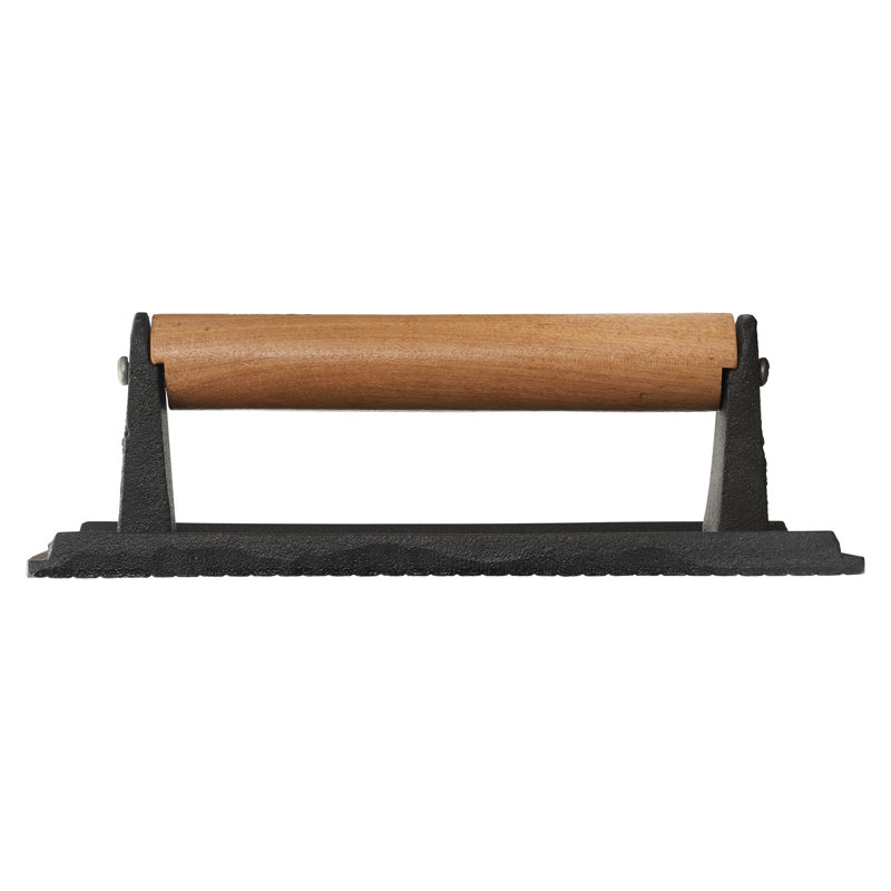 Cast Iron Non-Stick Dishwasher Safe Grill Press