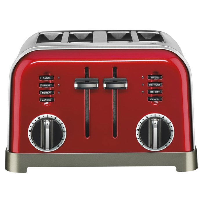 Cuisinart 4 Slice Toaster, Red