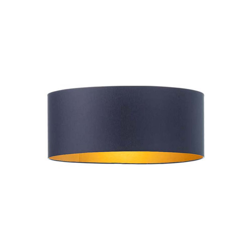 SunPrairie Fabric Flush Mount, Dark Grey