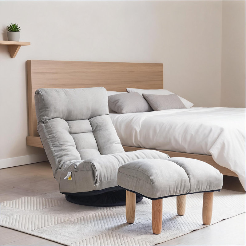 Chaise avec accoudoirs inclinable réglable Classic, Grey