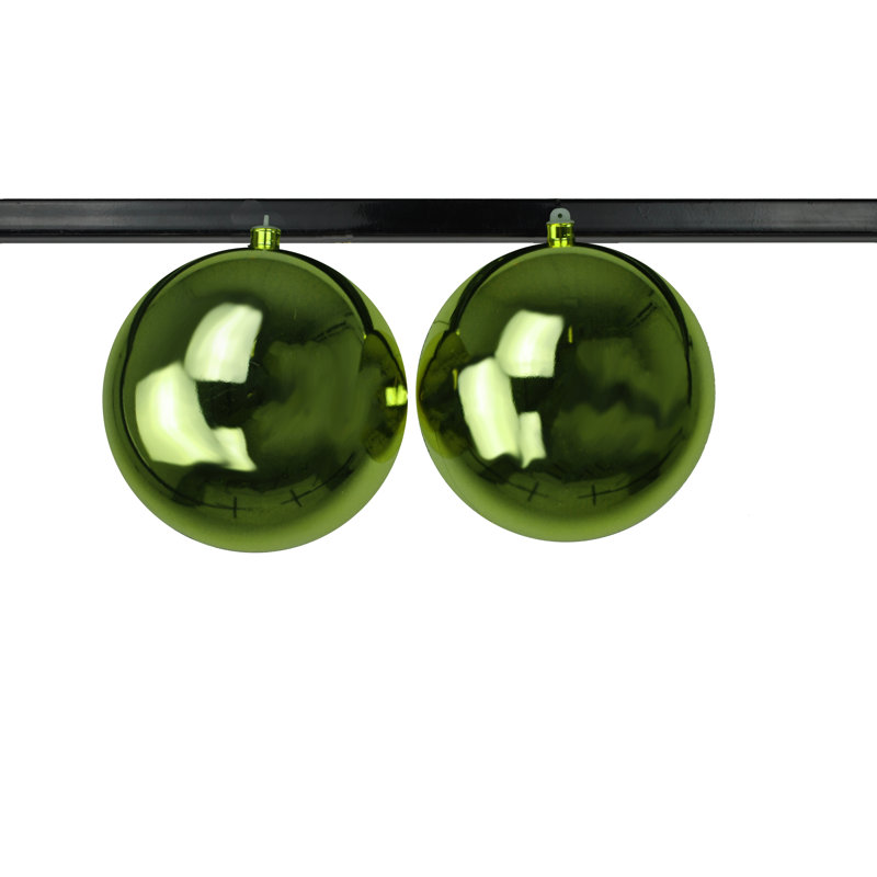 Ornement boule solide, Lime Greeen
