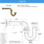 Nantucket Sinks' P-trap With Tailpipe-1391304252