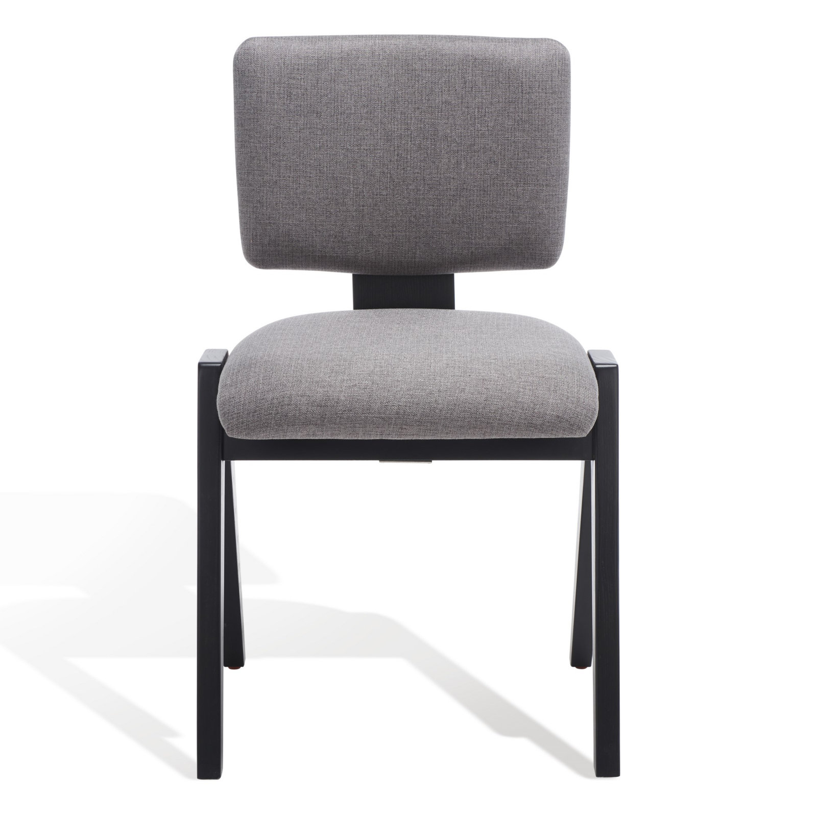 Ozzy Oak Dining Armchair, Grey Linen