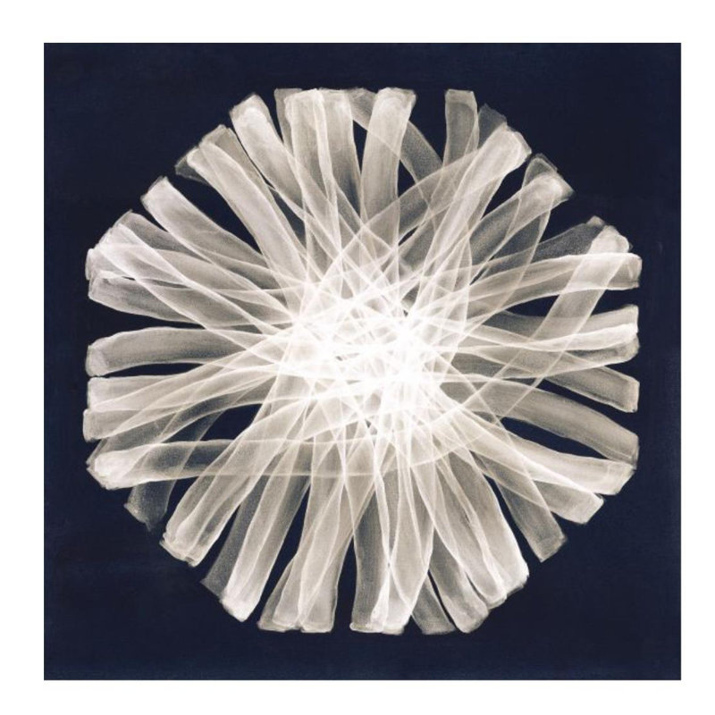«Scent of Dandelion I» par Janice Sadler - Peinture, Plexi, H 24 po x l 24 po x 1,5 po