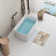 49" Acrylic Freestanding Rectangular Soaking Bathtub With Chrome Overflow And Drain