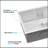 Undermount Single Bowl Stainless Steel Kitchen Sink-111493121