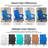  Folding Adirondack Chairs Weather-Resistant HDPE Outdoor Firepit Chairs With Cup Holder-608816277