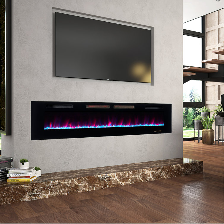 Miers 68'' W Electric Fireplace