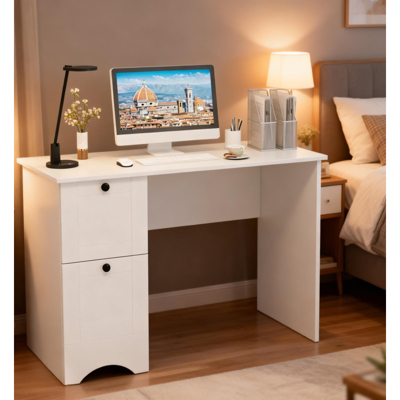 Computer Desk, White