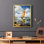 NAUTICAL Series CCCCXVII - Impression encadrée de qualité supérieure - Prêt à être accroché - Aucun clou requis