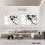 Avery abstrait noir et blanc-107949865