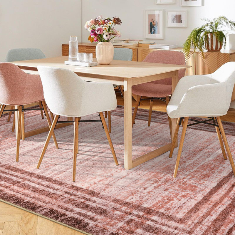 Tapis Ombre Border Plush, Rectangle 5 pi x 7 pi