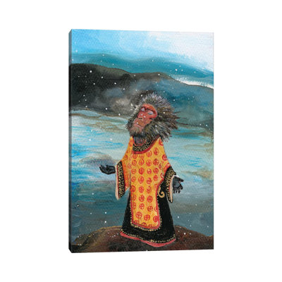 First Snow by Jahna Vashti - Wrapped Canvas Painting