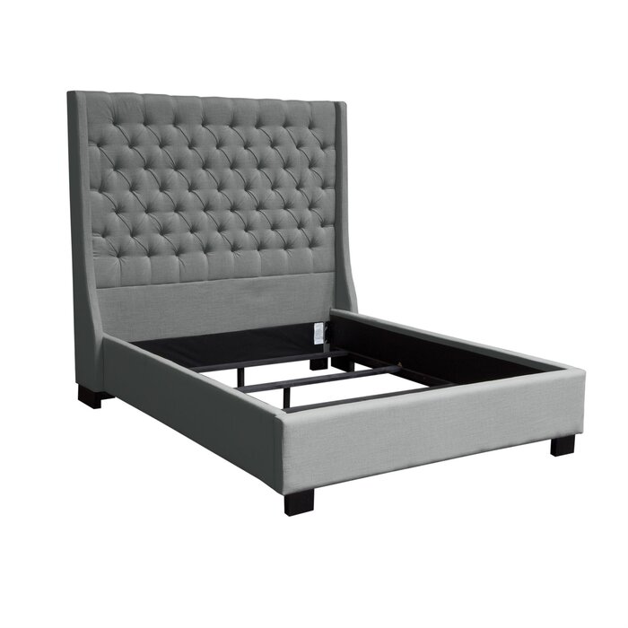 Diamond Sofa Park Avenue Upholstered Wingback Bed | Wayfair