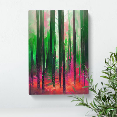 An Artistic Forest No.4 - Wrapped Canvas