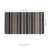 Everett Lane Brown Striped 20 in. x 36 in. Anti-Fatigue Anti-Microbial Non-Skid Kitchen Mat