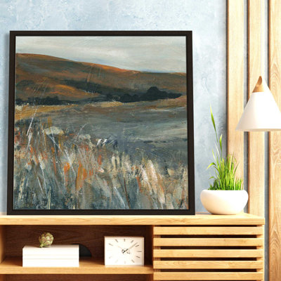 " Copper Dusk I " Acrylic Painting