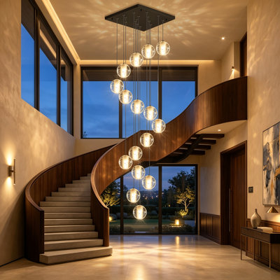 Wystan 16 - Light Globe Chandelier