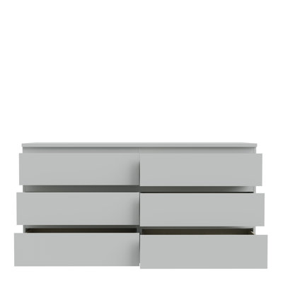 Priyaka 154 cm W Chest of 6 Drawers