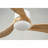 52"  Ceiling Fan With Dimmable LED Light Remote Control