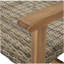 Causeuse Hampton Wood + Wicker