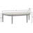 Coastal Button Tufted Upholstered Bench