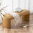 Khaki Upholstered Bench
