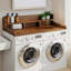 Comptoir de laveuse-sécheuse 54 po avec rangement-284642821