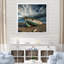 Paysage côtier, paysage nautique, minimalisme-95881259-95881254